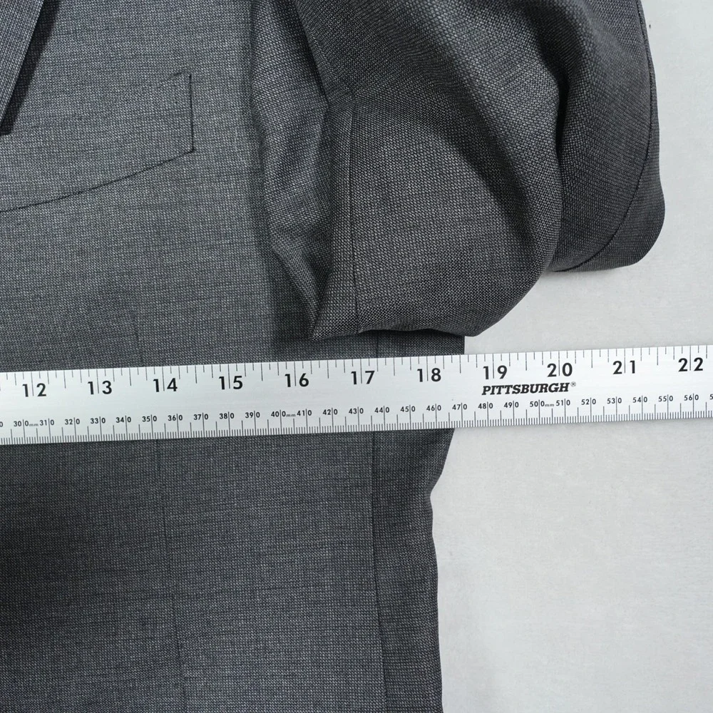 Suitsupply Sienna INT Grey Wool Blazer Vitale Barberis Canonico Jacket 36S